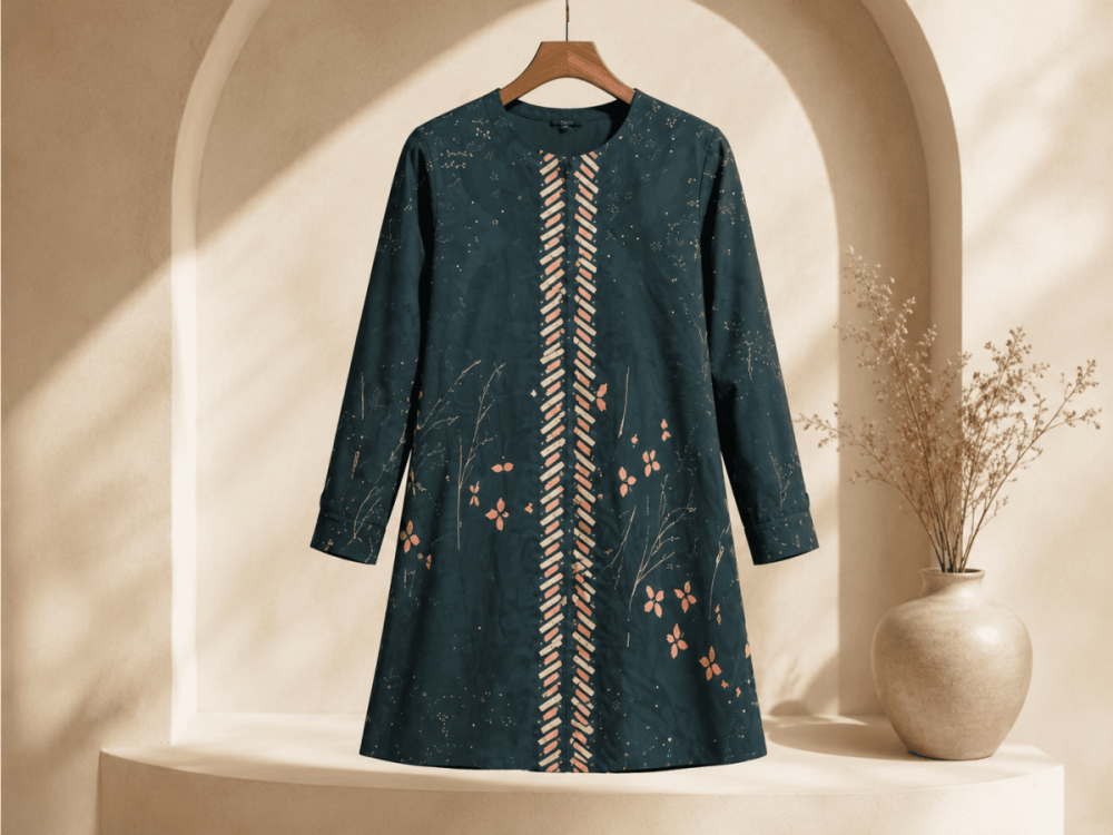 TUNIK ANJANY EMERALD