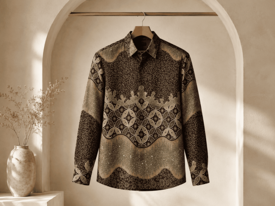 BAJU BATIK KAWUNG IJO PRIA